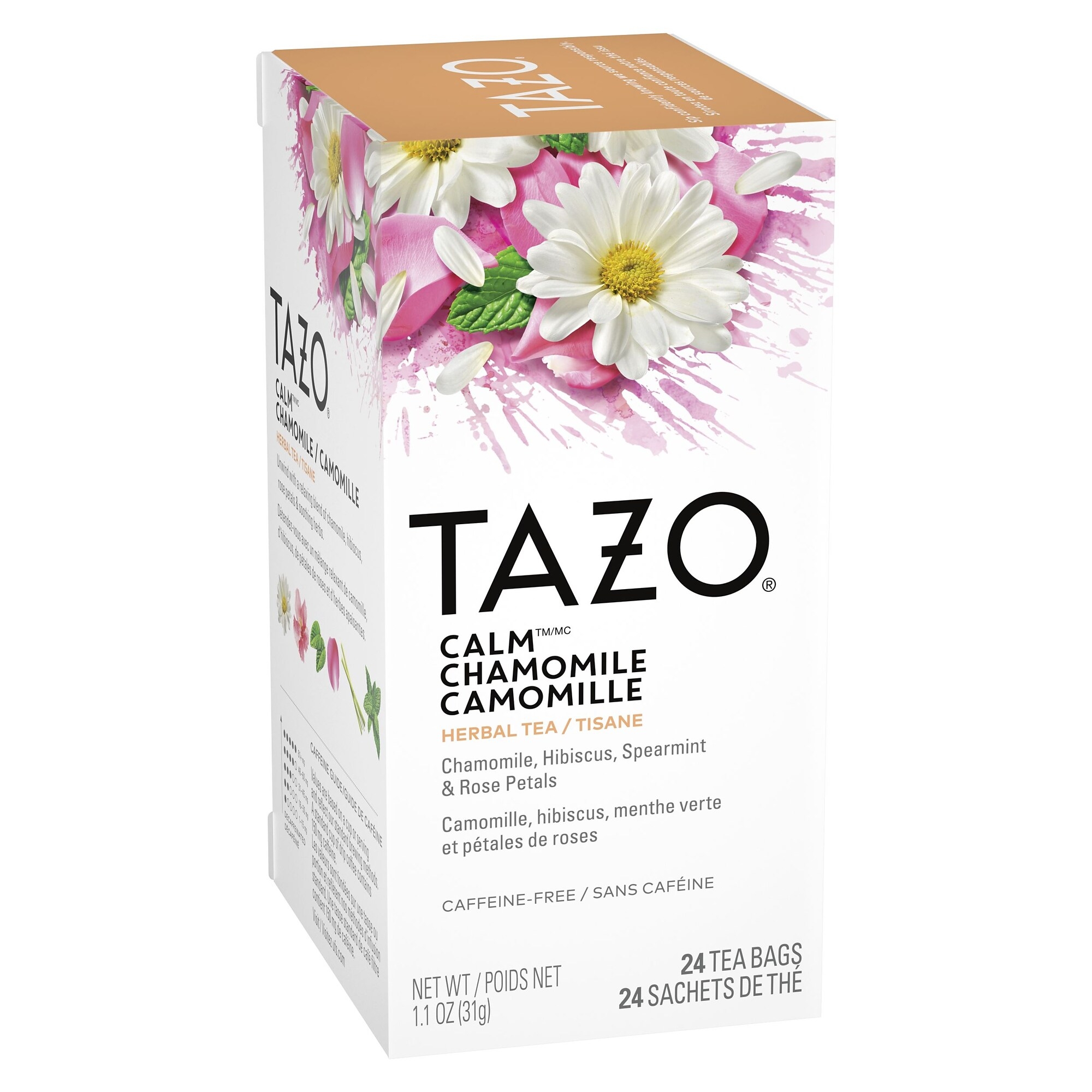 Tazo Calm Chamomile Tea Bags, 24/Box (20020) Quill Best Deals and