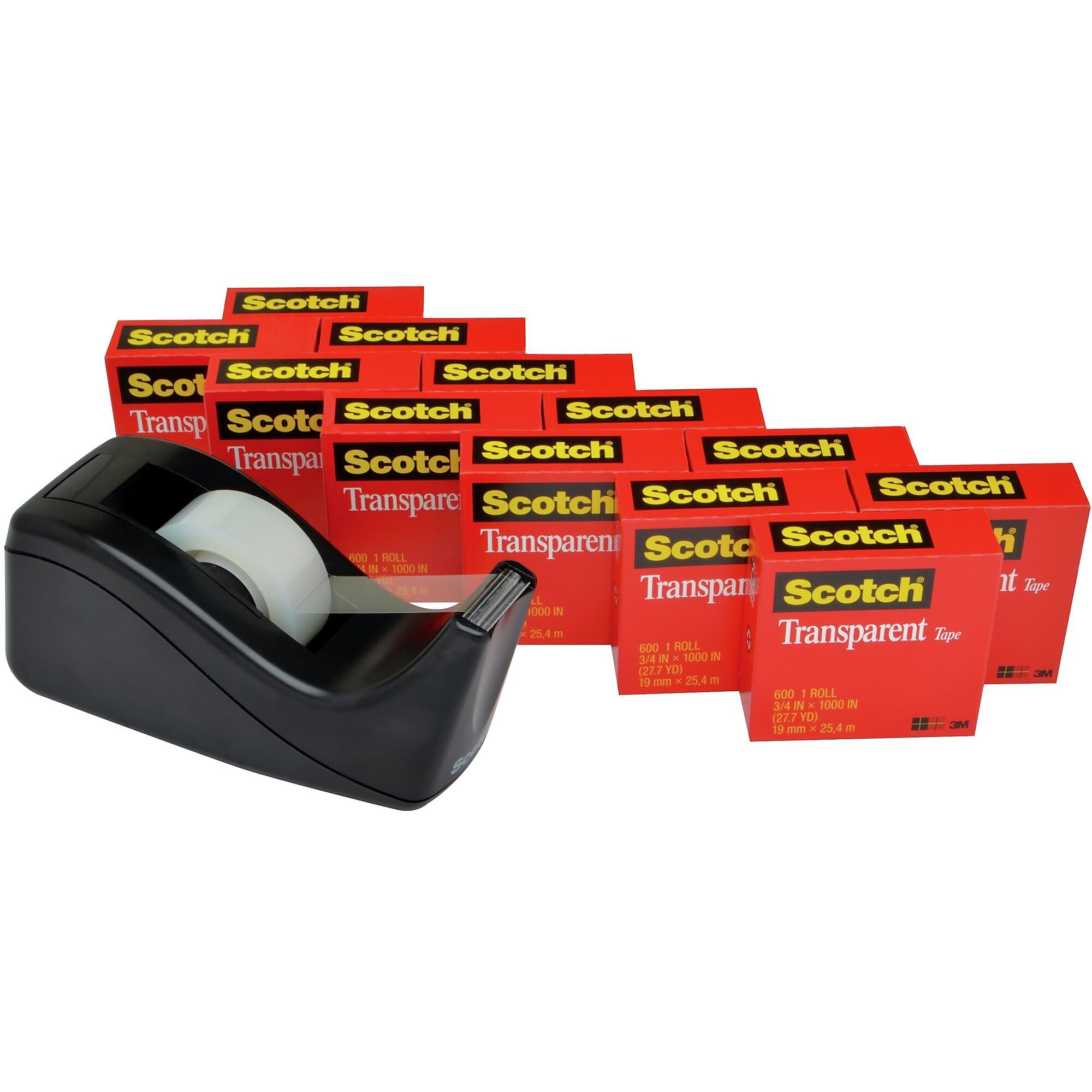 Scotch Magic Tape, 3/4 x 1296, 12 Refill Rolls/Pack - Sam's Club