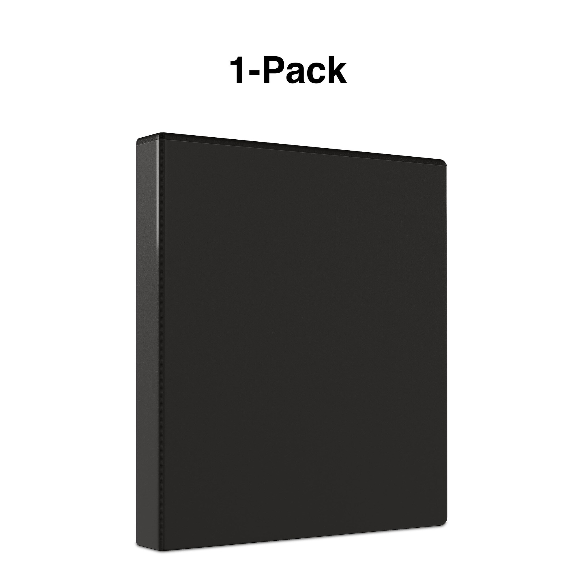 Staples Economy 1 3 Ring View Binder, Black (24308) Quill Best Deals