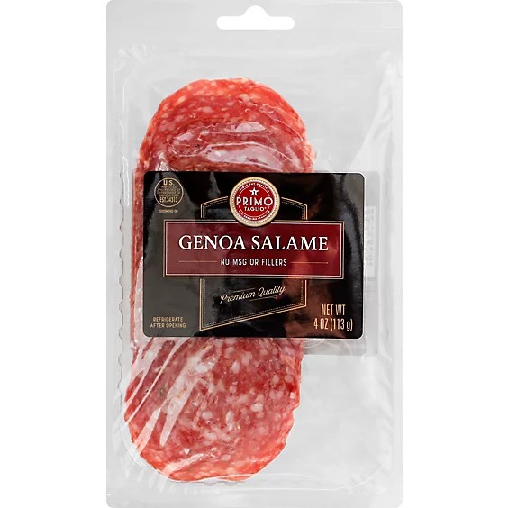 Primo Taglio Salami Genoa - 4 Oz