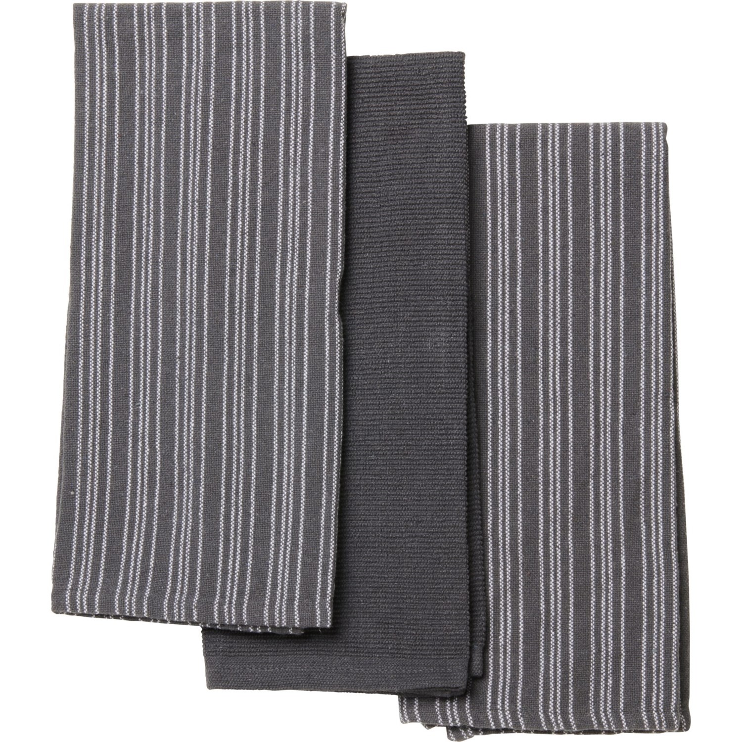 KitchenAid 4pk Cotton Albany Kitchen Towels Gray