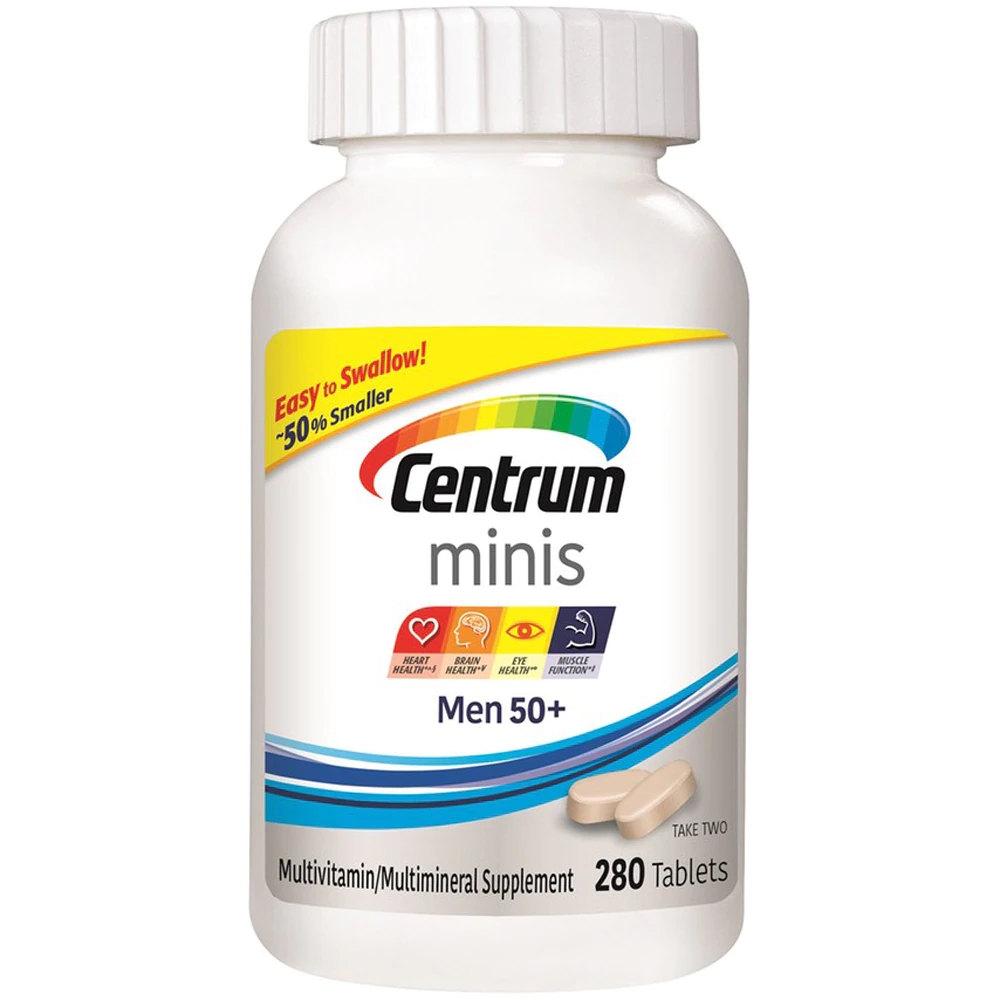 Centrum Silver Multivitamin Men 50 Minis 280 Tablets Best Deals And