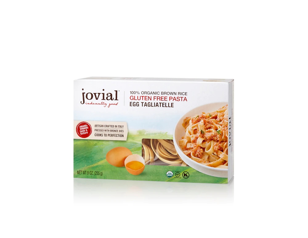 Jovial Tagliatelle Traditional Egg Pasta Gluten Free 9 oz Best Deals