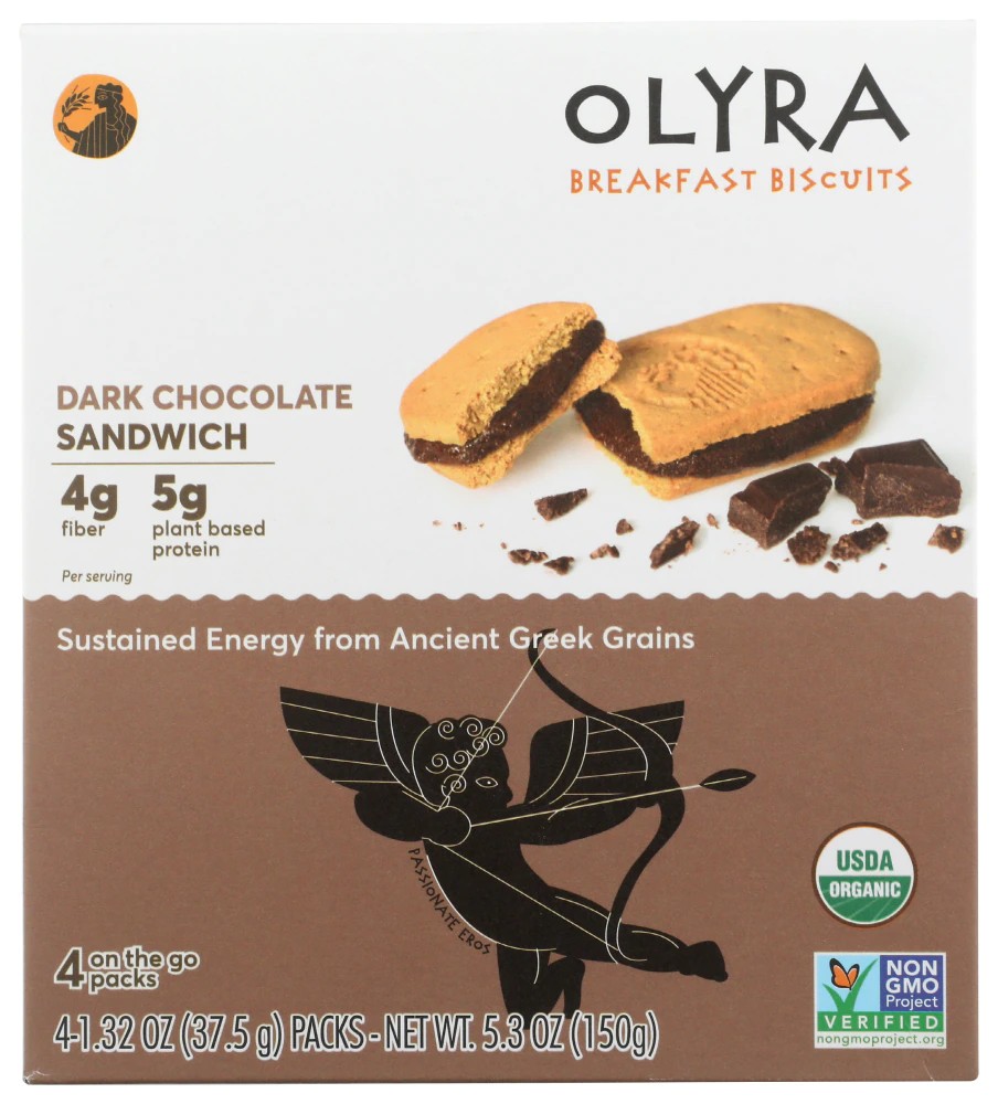 Olyra Organic Breakfast Biscuits Dark Chocolate 4 Packs Best Deals And ...