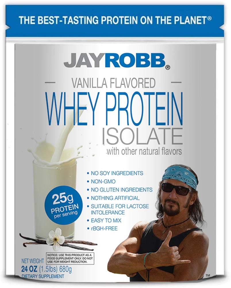Jay Robb Whey Protein Isolate Vanilla 24 oz Best Deals and Price