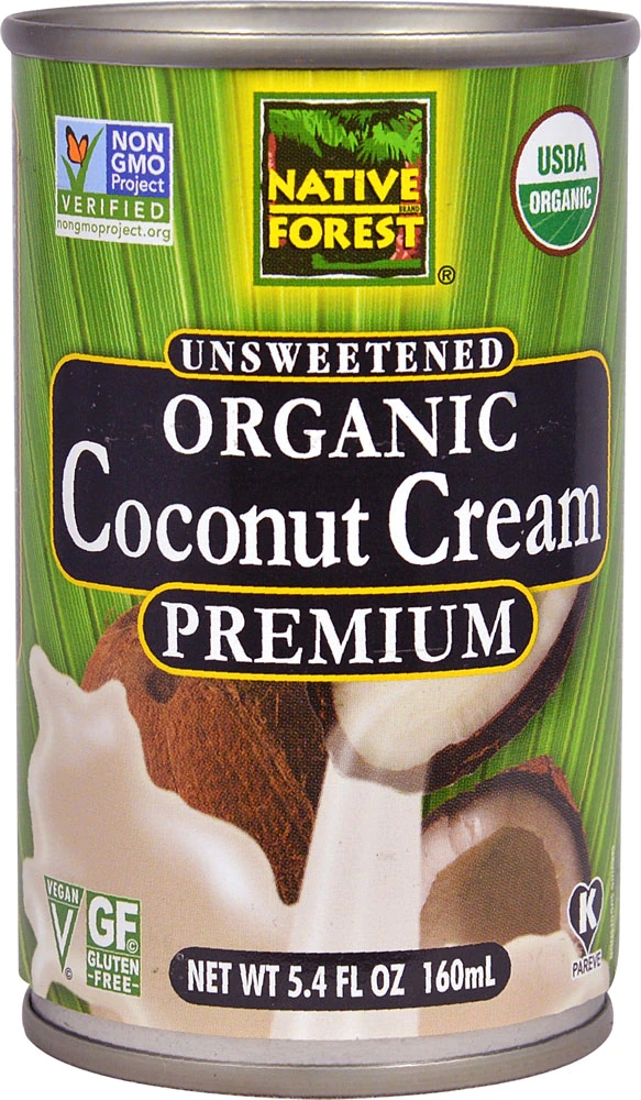 Organic Premium Coconut Cream Unsweetened -- 5.4 oz Best Deals and ...