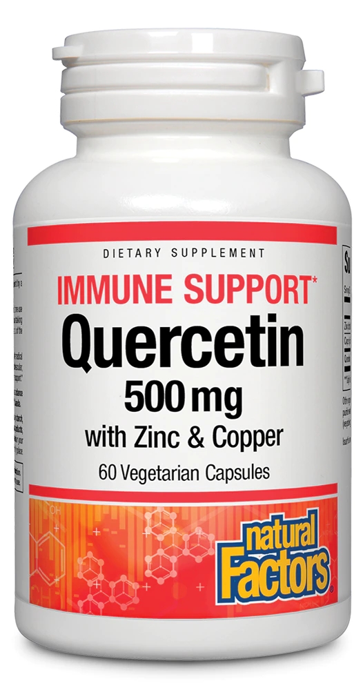 Natural Factors Immune Support Quercetin with Zinc & Copper 60