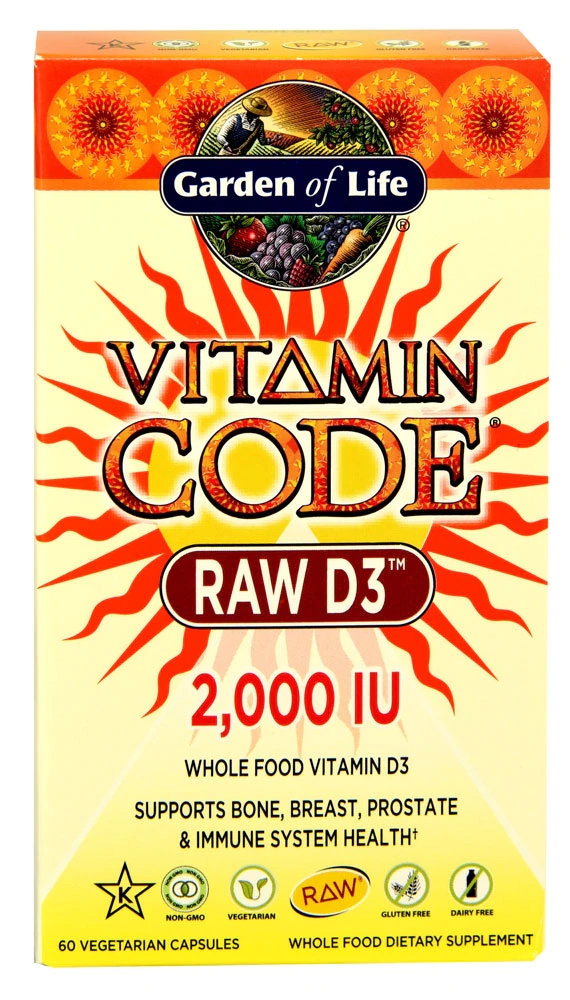 Garden of Life Vitamin Code RAW D3 2000 IU 60 Capsules Best Deals and Price History at