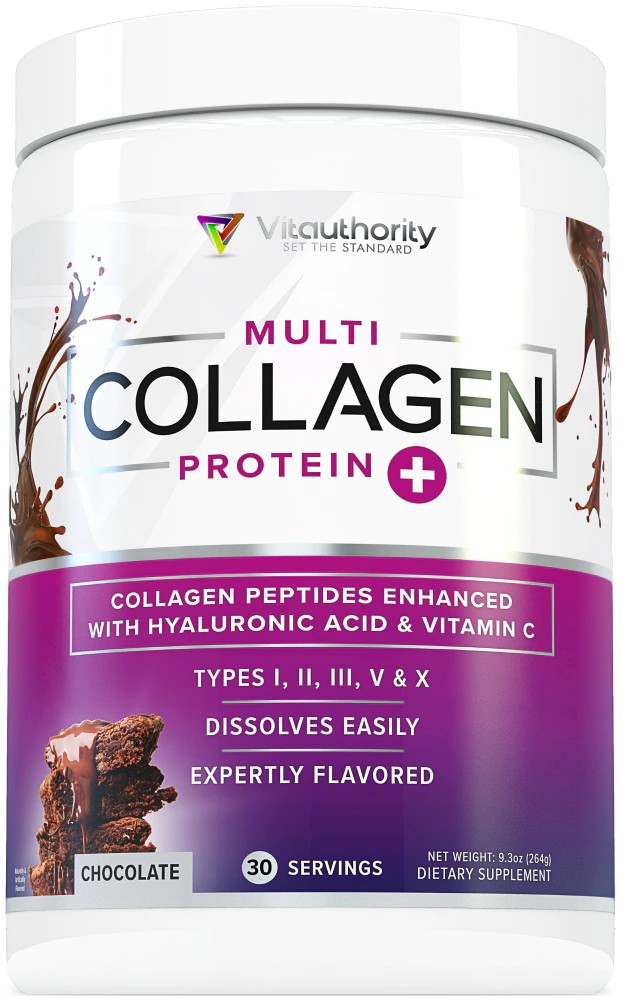 Vitauthority Multi Collagen Protein Plus Chocolate 30 Servings Best ...