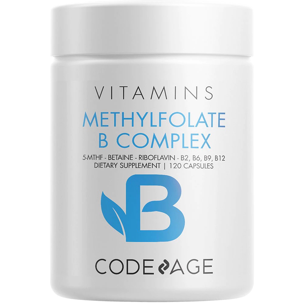 Methylfolate B Complex 5-MTHF Methylcobalamin Methylated Vitamin B B2 ...