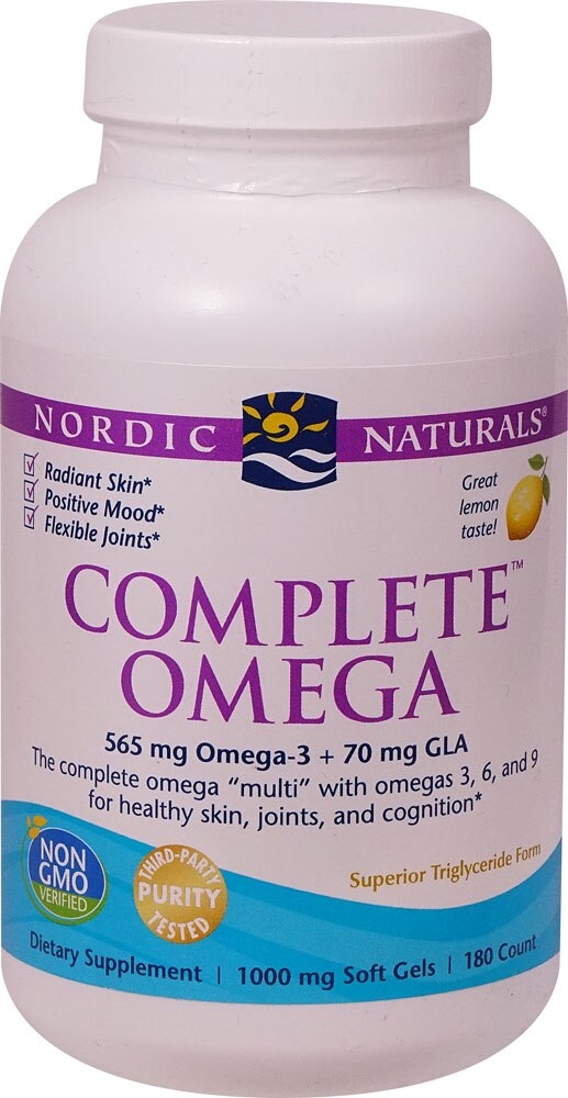 Nordic Naturals Complete Omega Lemon 180 Softgels Best Deals and Price