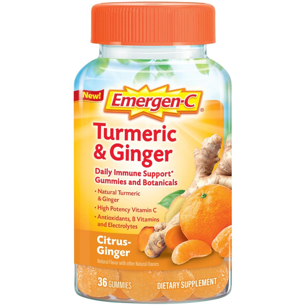 EmergenC Turmeric & Ginger CitrusGinger 36 Gummies Best Deals and