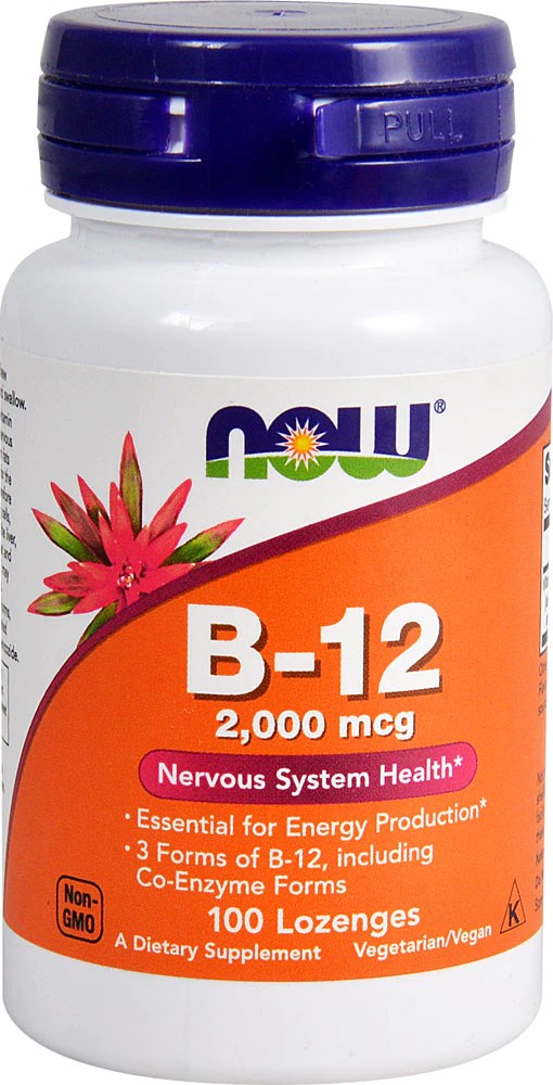 NOW B-12 2000 Mcg - 100 Lozenges Best Deals And Price History At ...