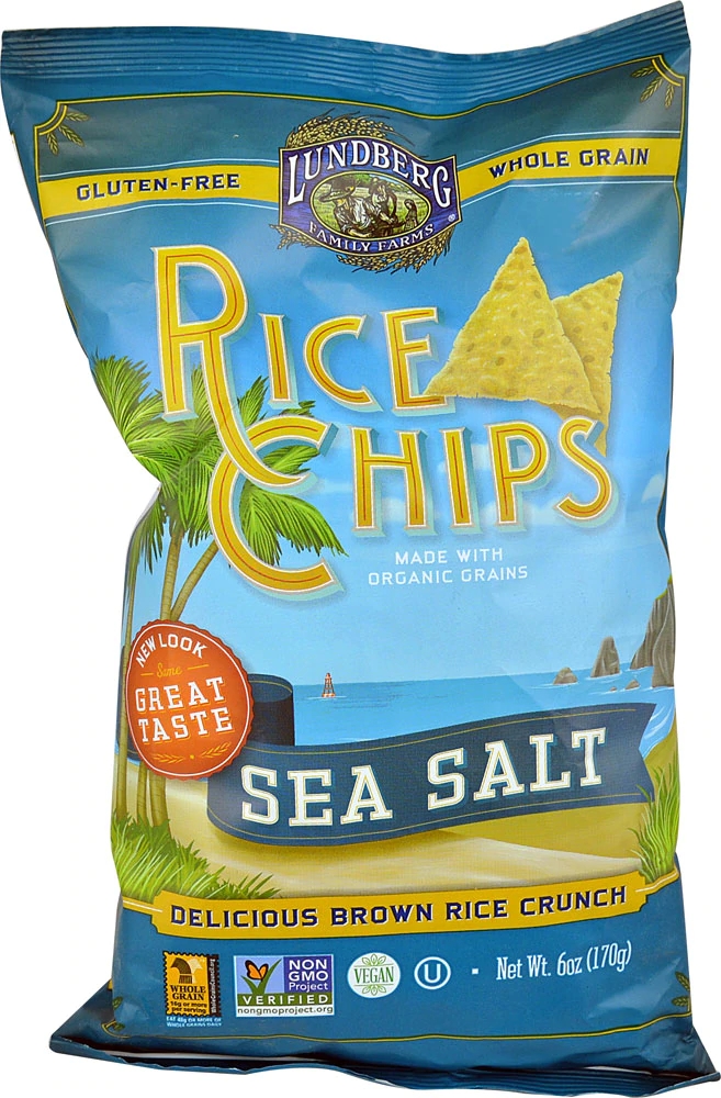 Lundberg Rice Chips Sea Salt 6 oz Best Deals and Price History at