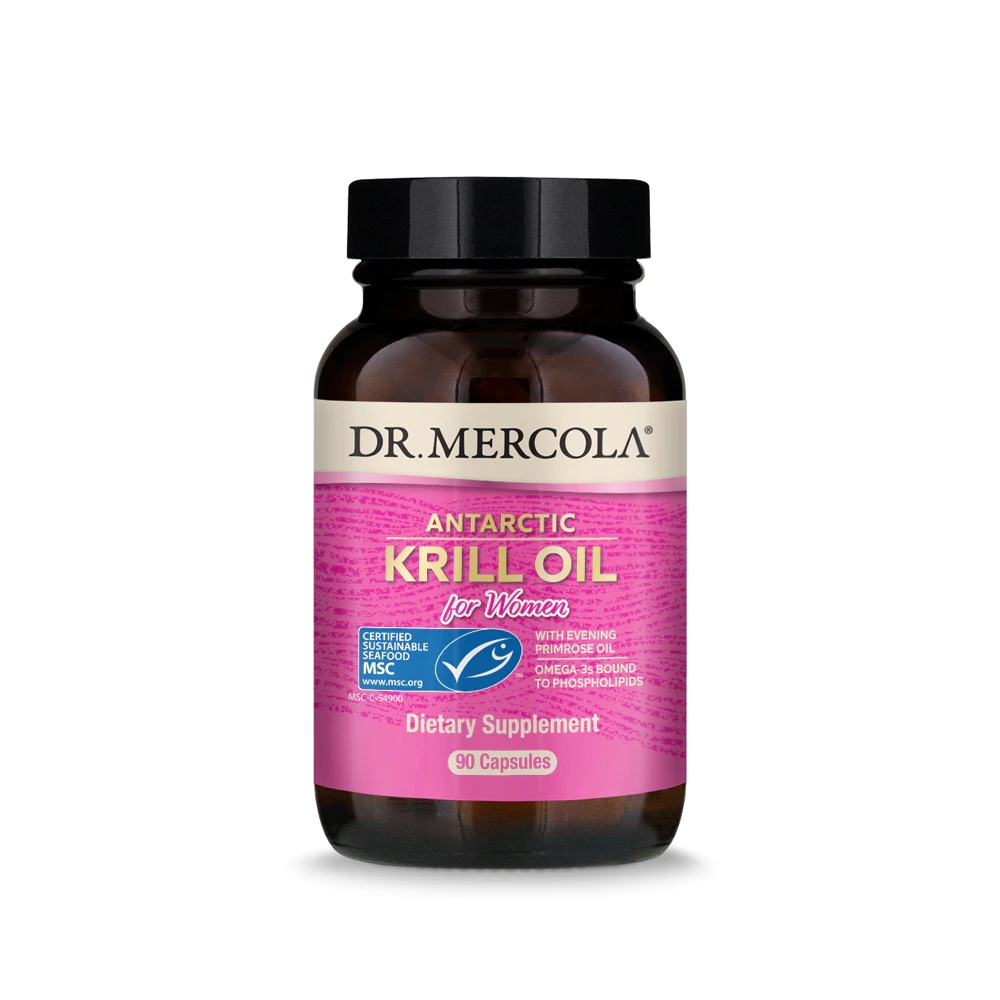 Antarctic Krill Oil for Women with Evening Primrose Oil 90 Capsules