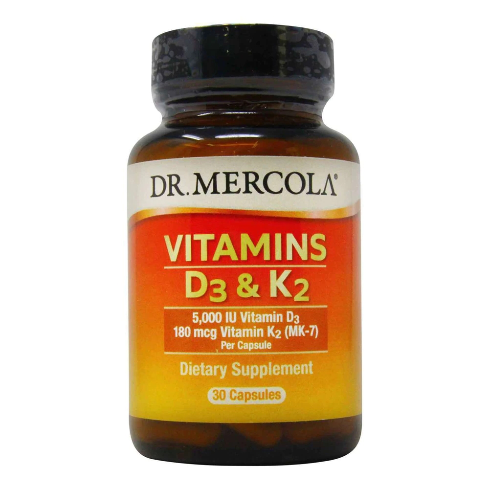 Dr Mercola Vitamins D3 And K2 30 Capsules Best Deals And Price History