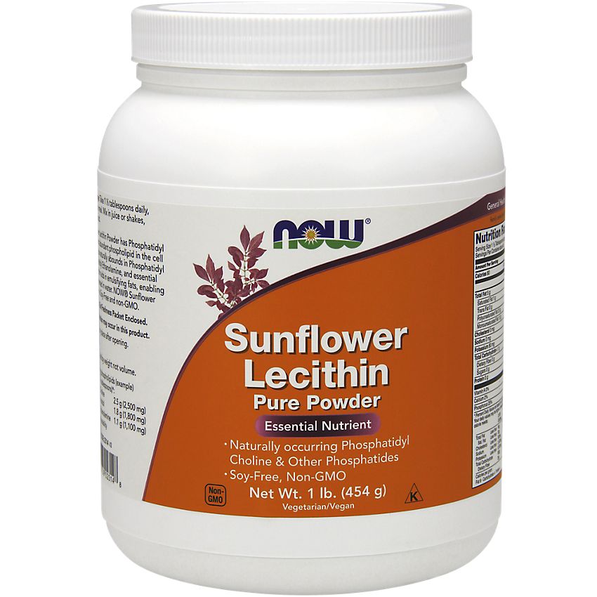 Sunflower Lecithin Pure Powder Phosphatidyl Choline (45 Servings) Die