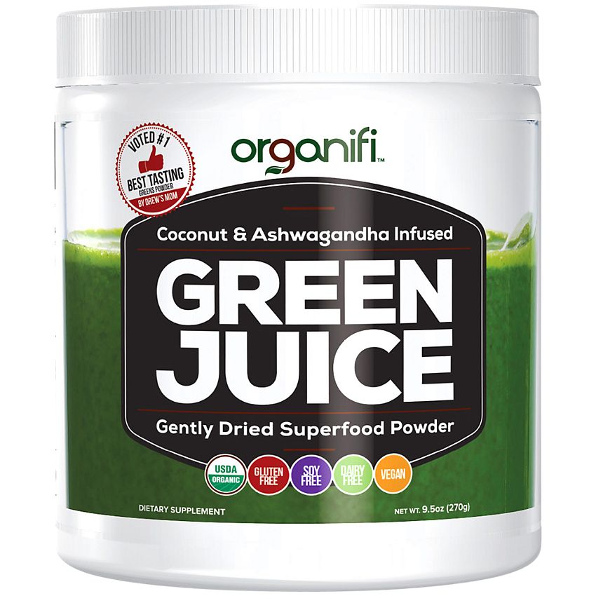 Organic green juice outlet superfood powder