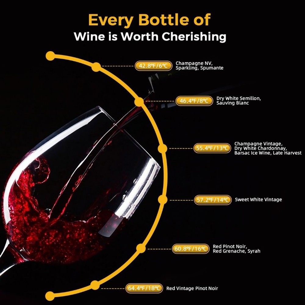 21Bottle Digital Control Wine Refrigerator Meilleures offres et