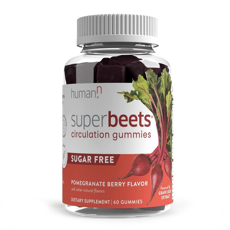 HumanN SuperBeets Circulation Gummies, Pomegranate Berry, 60 CT Best