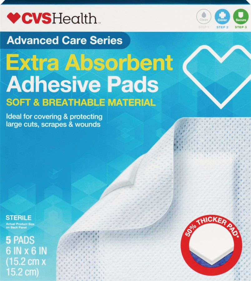 CVS Health Waterproof Comfort Adhesive Pads