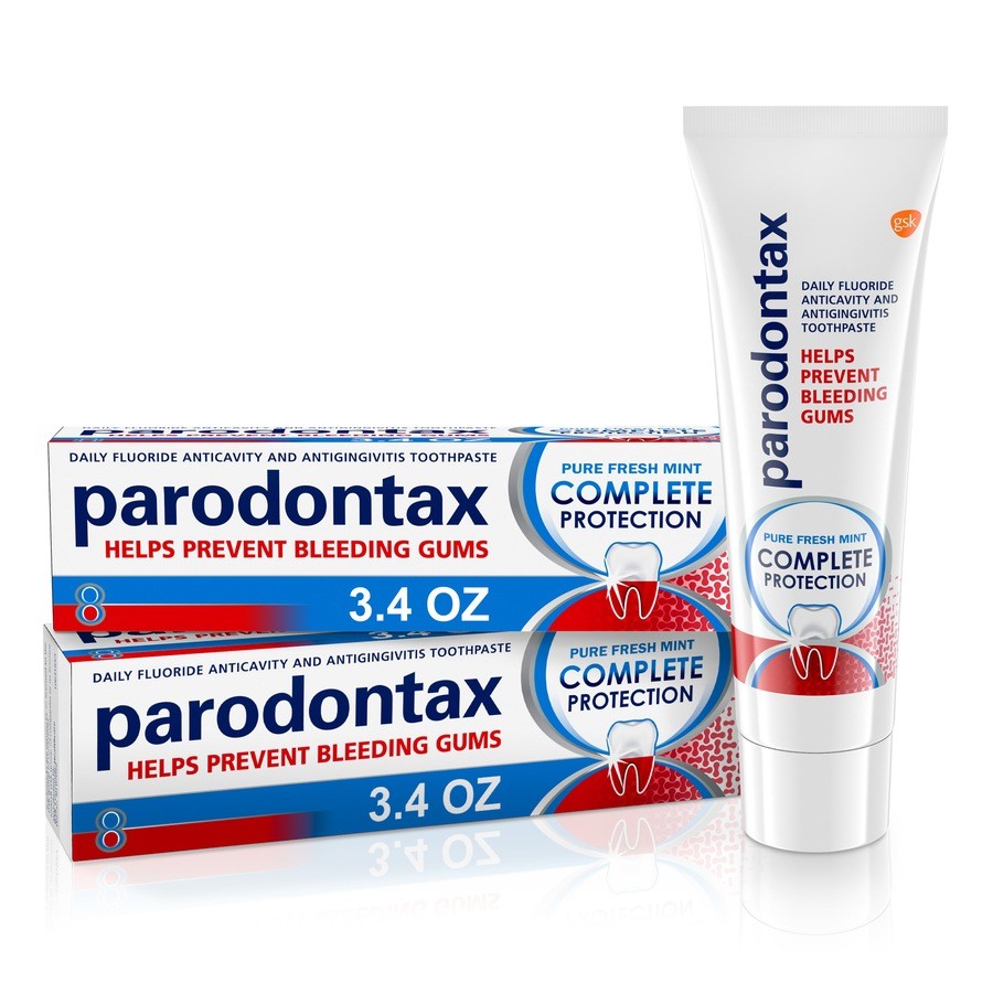Parodontax Teeth Whitening Toothpaste for Bleeding Gums, 3.4 Ounces