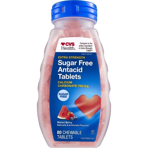 CVS Health Extra Strength Sugar Free Antacid Tablets Die besten Deals