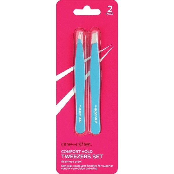 one+other Comfort Hold Tweezer Duo 1 ct CVS Meilleures offres et