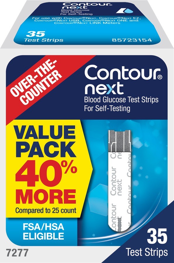 Contour Next Blood Glucose Test Strips, 50 ct CVS Best Deals and