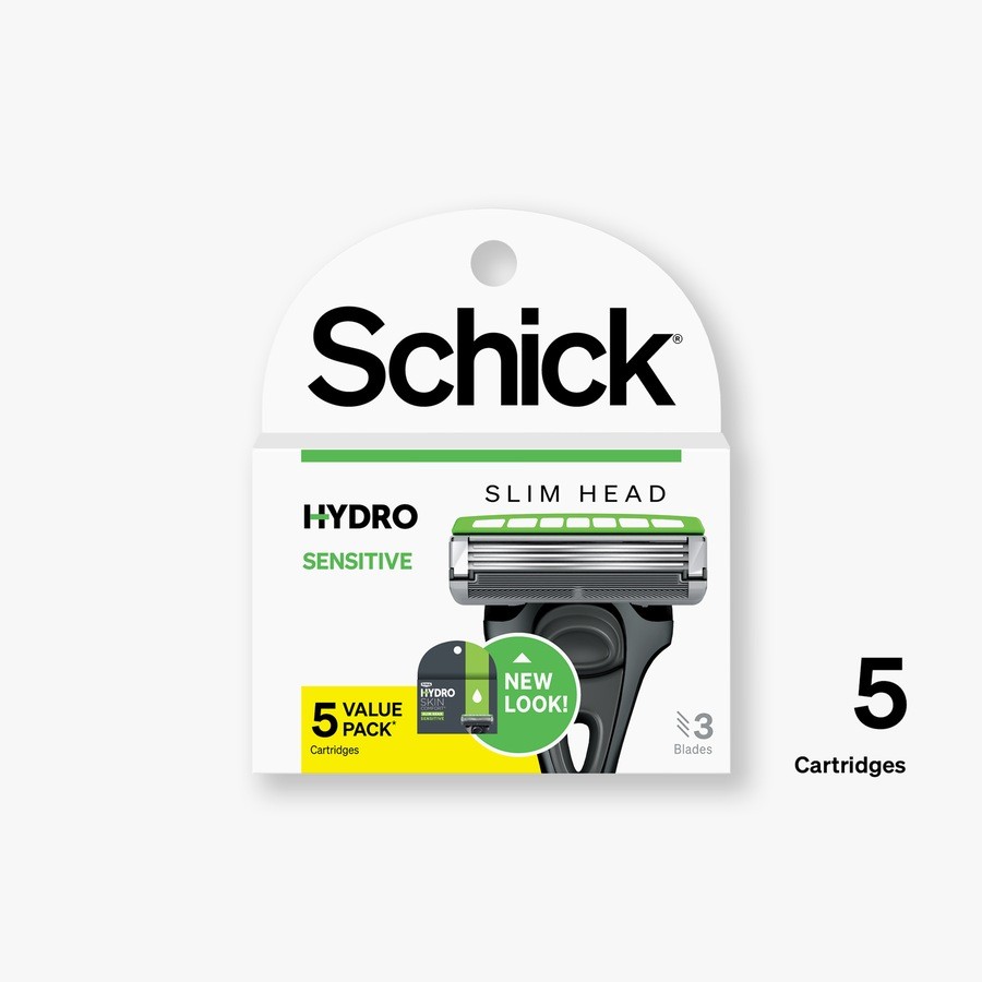 Schick Hydro Sensitive 3Blade Razor Blade Refills, 5 ct 4 ct CVS