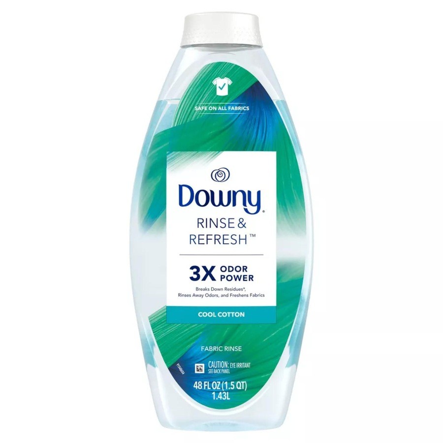 Downy RINSE & REFRESH Laundry Odor Remover and Fabric Softener, Cool