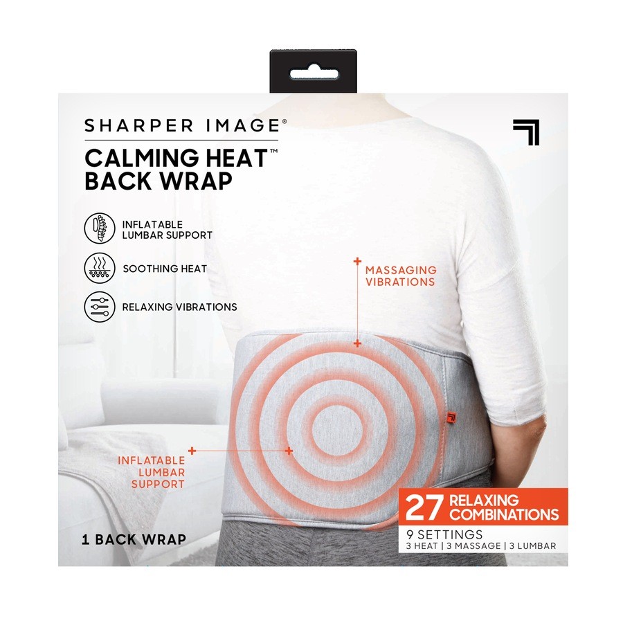 Sharper Image Calming Heat Back Pad CVS Best Deals and Price History
