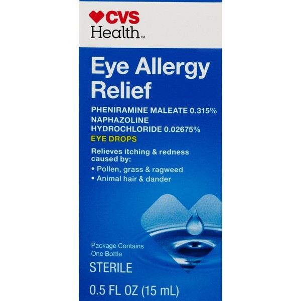 Clear Eyes Redness Eye Relief Lubricant Eye Drops, 0.5 fl oz 