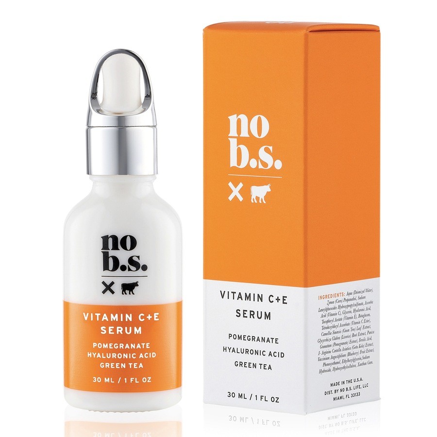 No BS Skincare No BS Vitamin C + E Serum with Hyaluronic Acid, Gotu