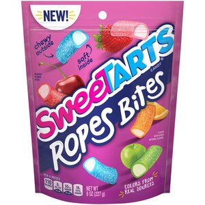 Sweetarts Mixed Fruit Ropes Bites, 5.25 Oz Bag 