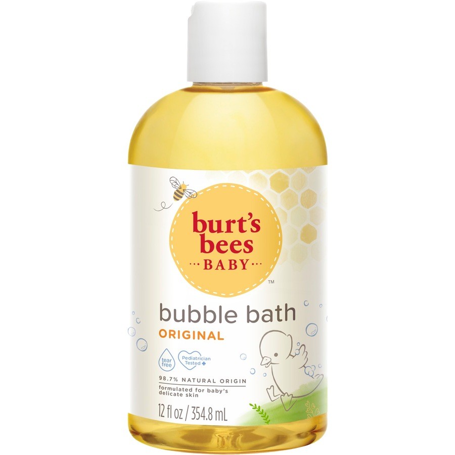 Burt's Bees Baby Bubble Bath, Tear Free Baby Wash 12 oz Bottle CVS