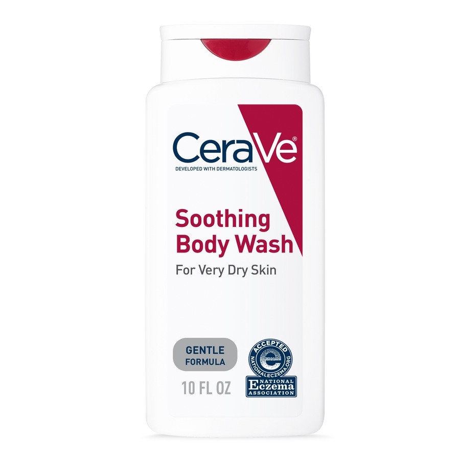 CeraVe Soothing Body Wash for Dry Skin and Eczema, 10 oz CVS Best