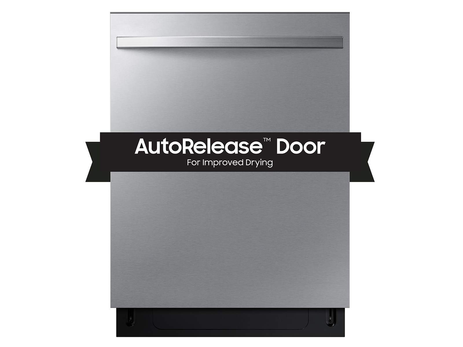 AutoRelease 51dBA Fingerprint Resistant Dishwasher with 3rd Rack in