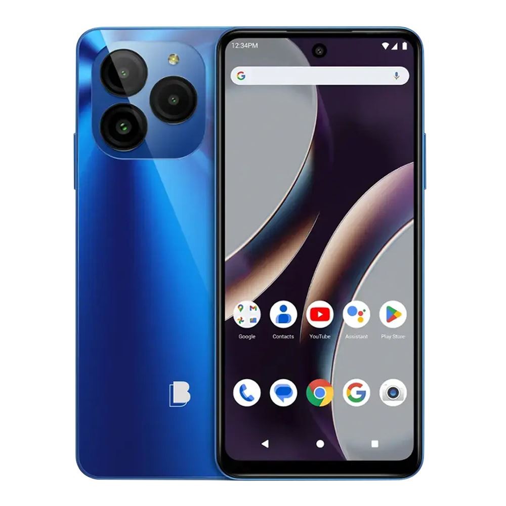 BLU G54 G1090WW Unlocked - Blue Smartphone GSM; 4 GB RAM/128 GB Storage ...