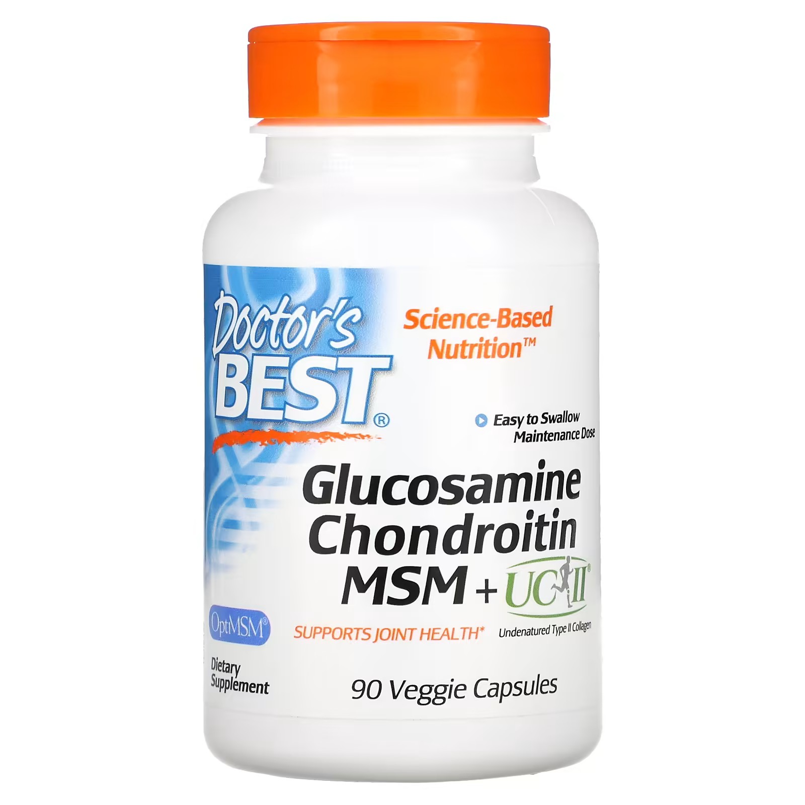 Doctor's Best, Glucosamine Chondroitin, MSM + UCII, 90 Veggie Capsule Best Deals and Price