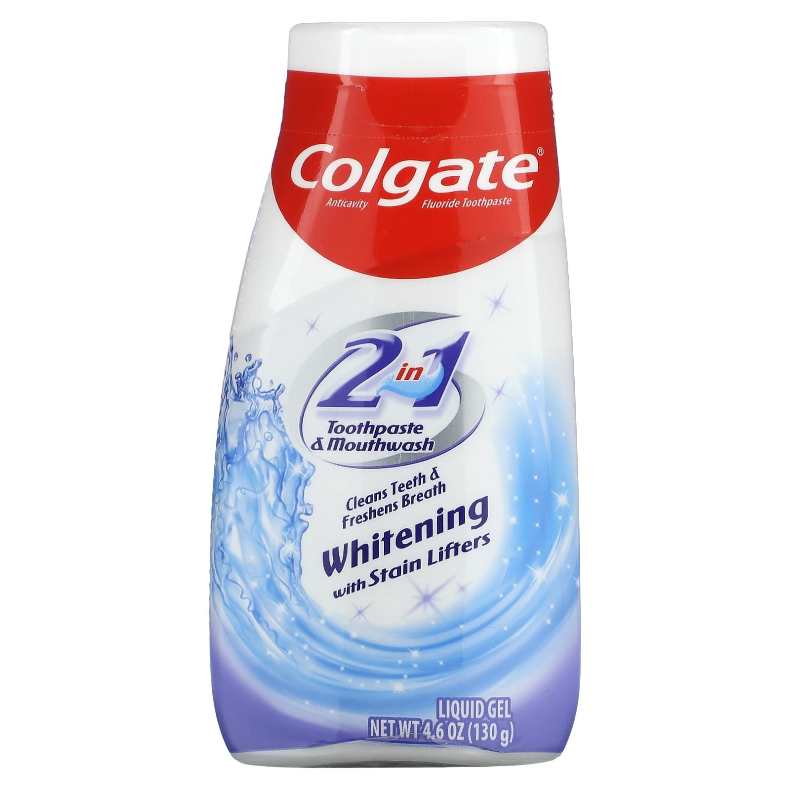 Colgate, 2 in 1 Toothpaste & Mouthwash, 4.6 oz (130 g) Meilleures ...