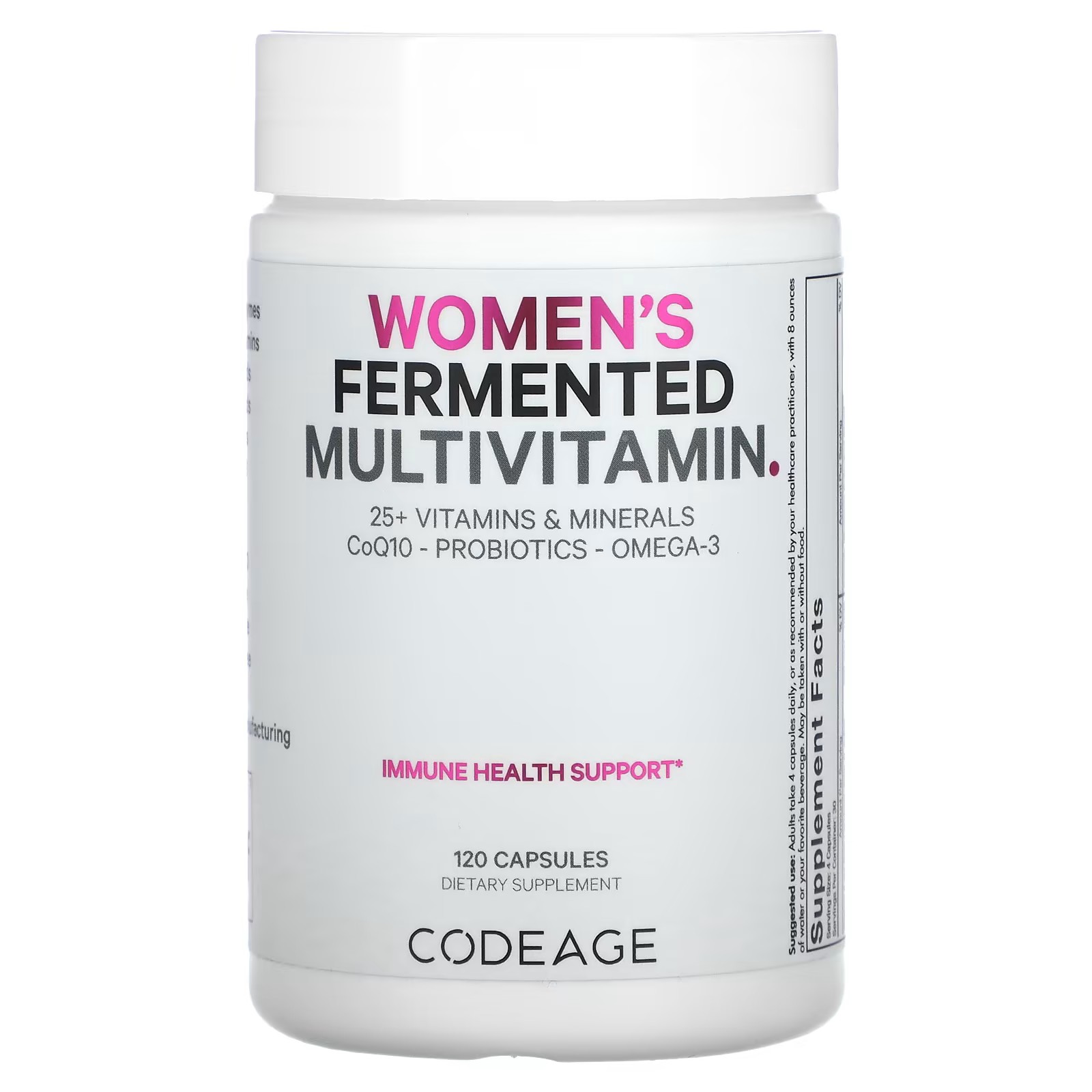 Codeage, Women's Fermented Multivitamin, 120 Capsules Best Deals And 