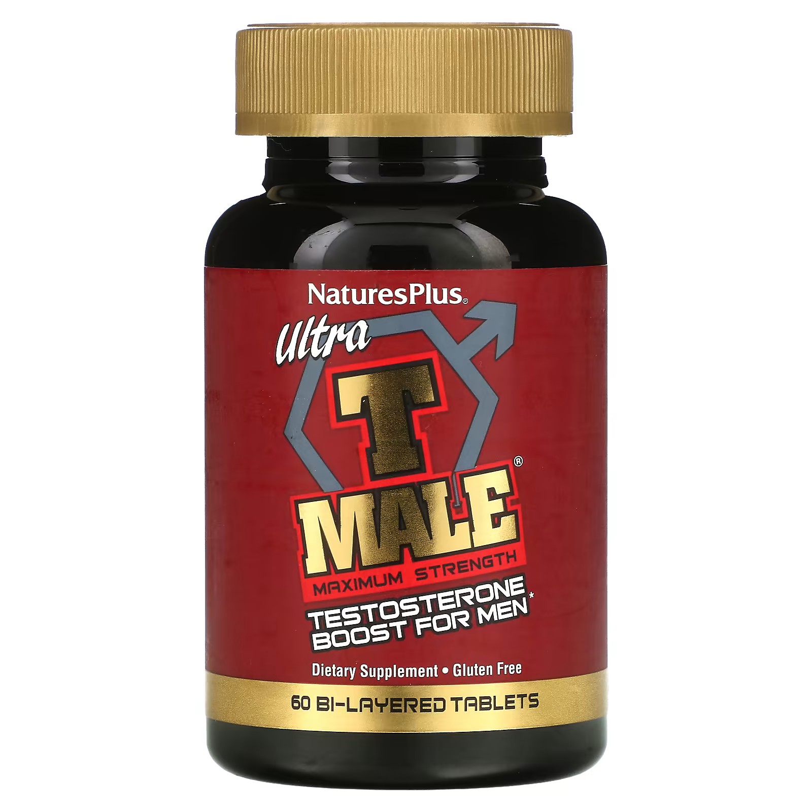 NaturesPlus, Ultra TMale, Testosterone Boost for Men, Maximum Strength