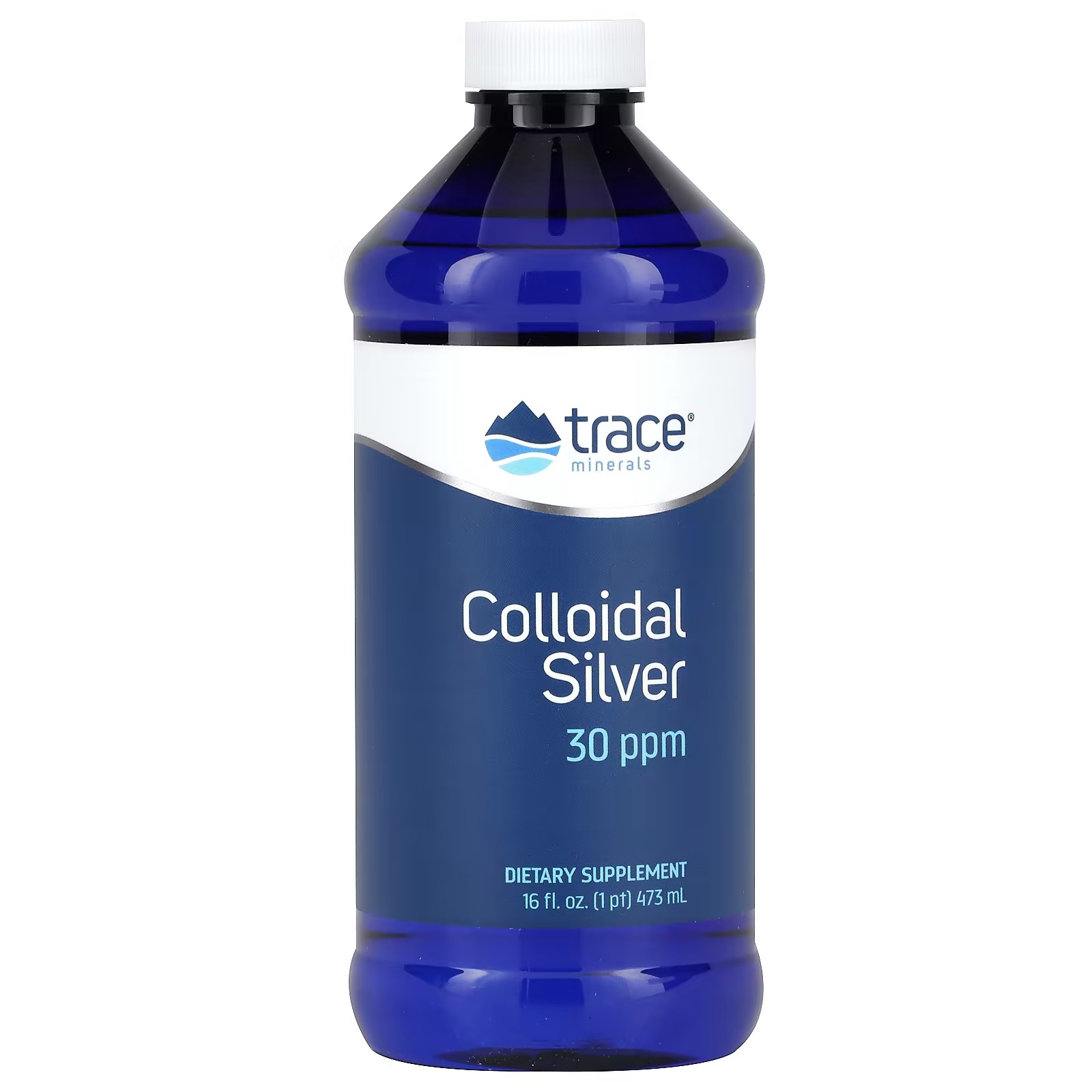 Trace Minerals ®, Colloidal Silver, 30 ppm, 16 fl oz (473 ml) le