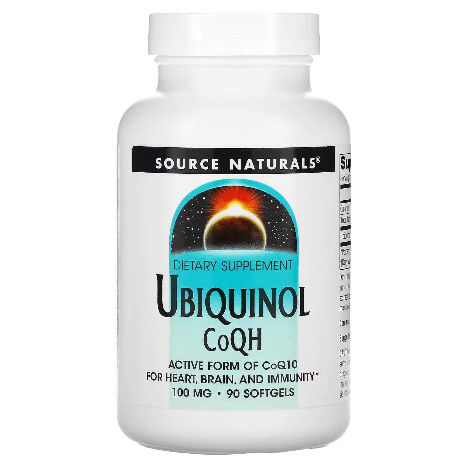 Source Naturals, Ubiquinol CoQH, 100 mg, 90 Softgels Best Deals and ...