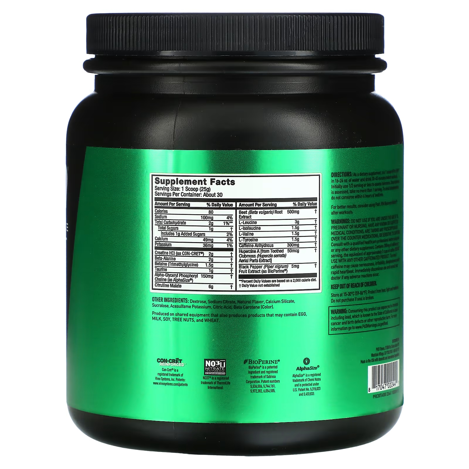 JYM Supplement Science, Pre JYM, HighPerformance PreWorkout
