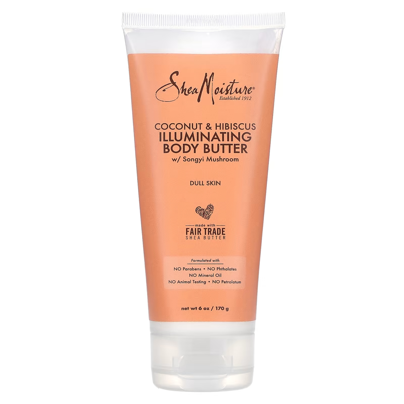 Sheamoisture Illuminating Body Butter Coconut And Hibiscus 6 Oz 170 G