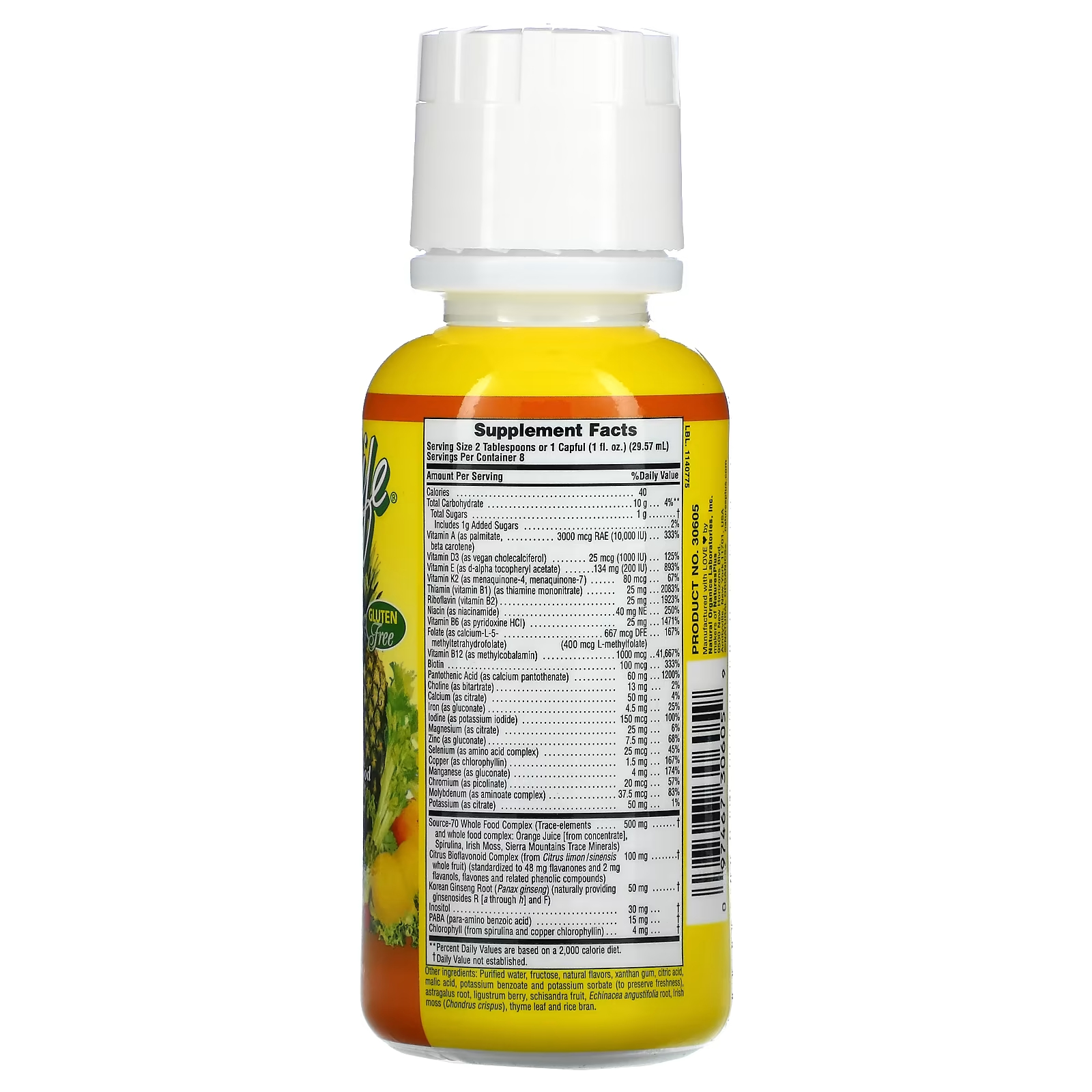 NaturesPlus, Source of Life, MultiVitamin & Mineral Supplement Liquid