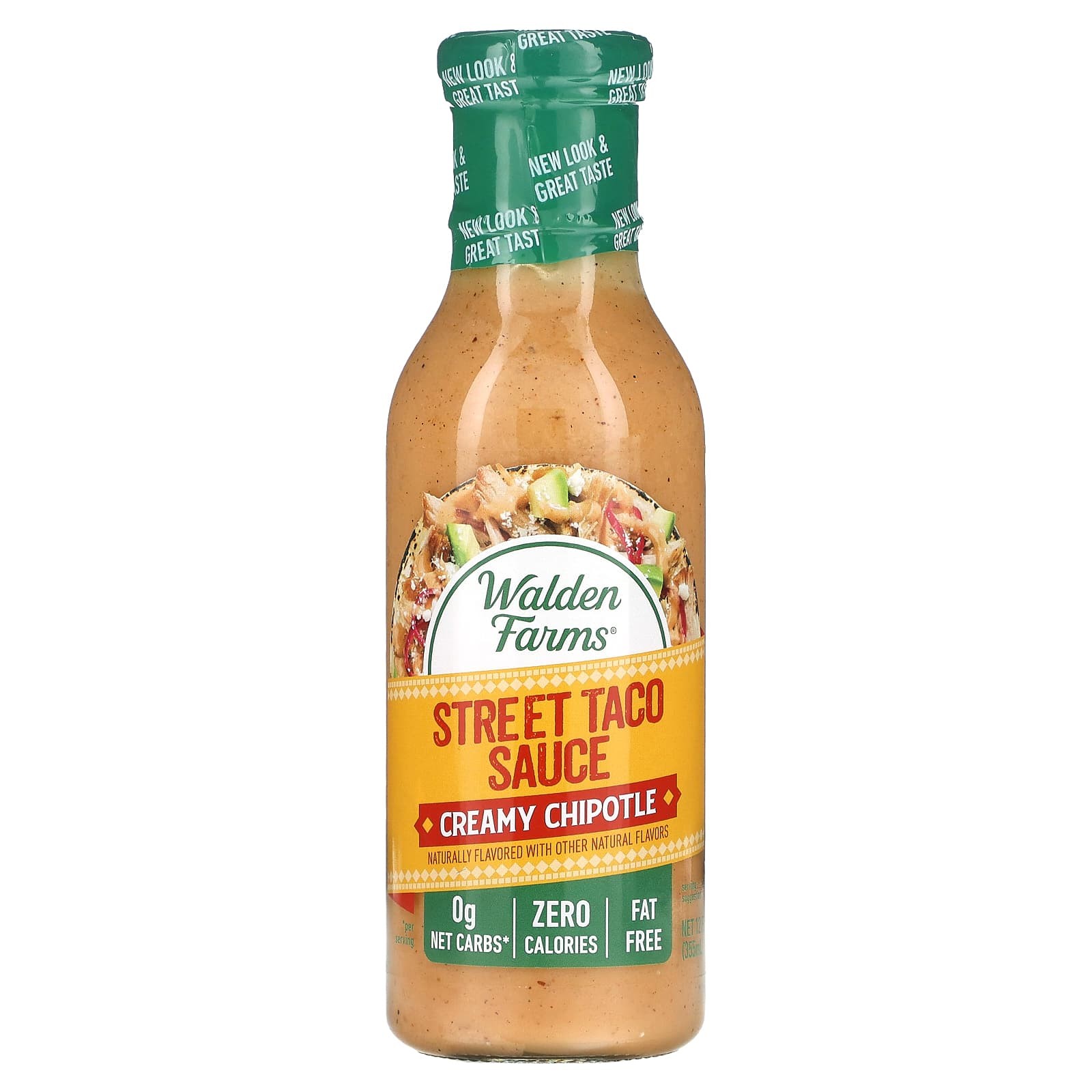 Walden Farms, Street Taco Sauce, Creamy Chipotle, 12 fl oz (355 ml