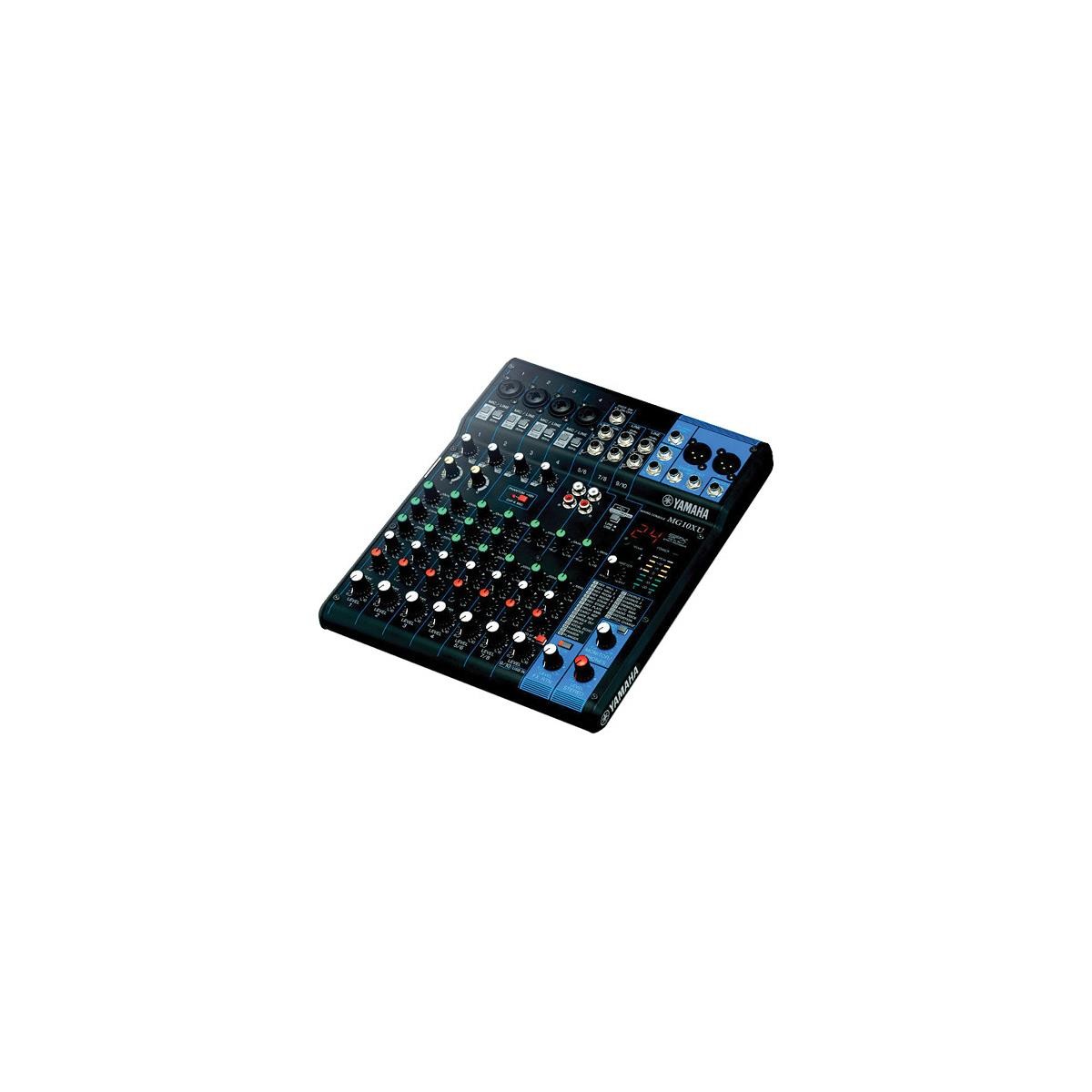 Yamaha MG10XU 10Input Mixer with BuiltIn FX & 2In/2Out USB Interface, 20Hz48kHz Frequency
